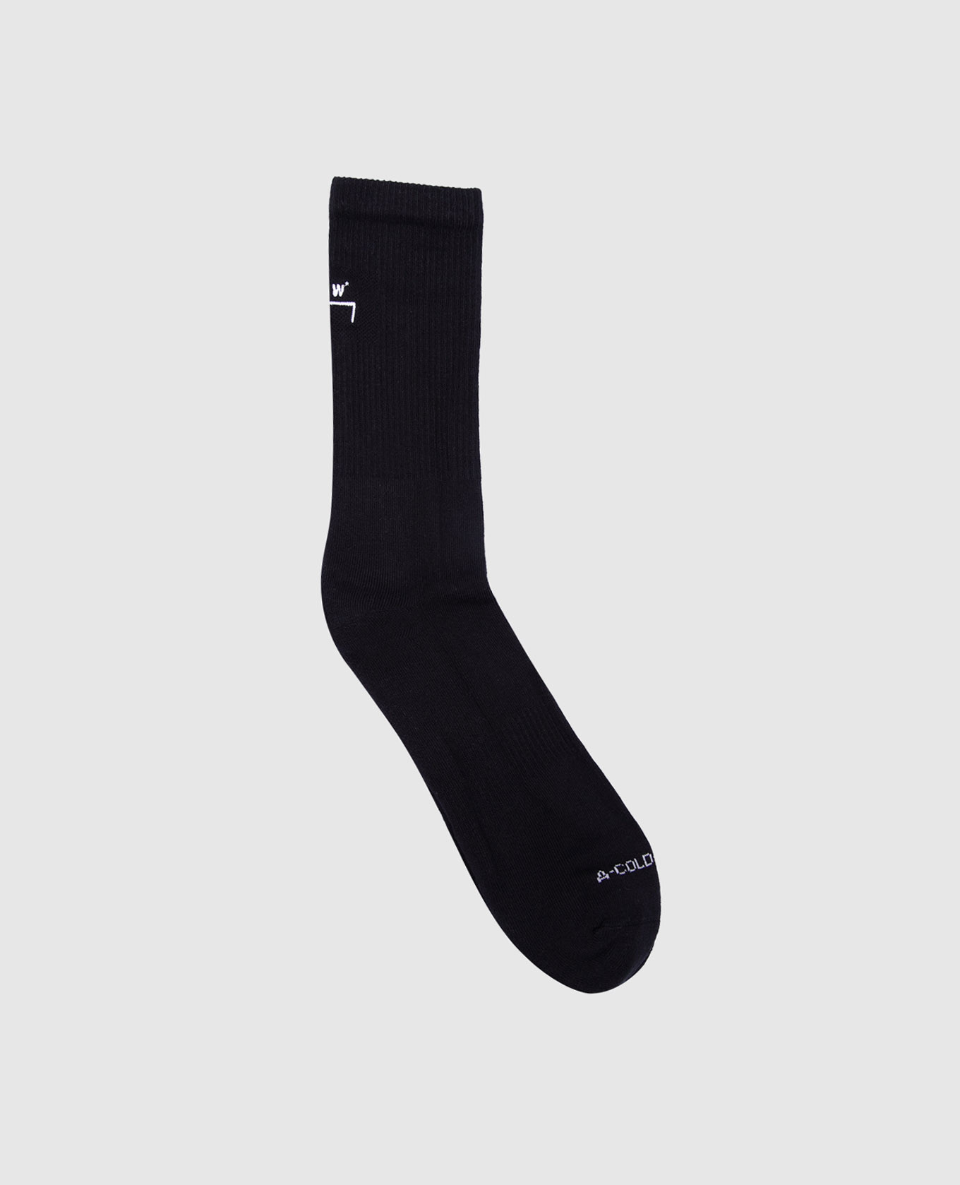 Черные носки с логотипом