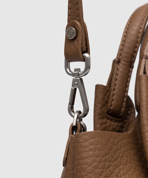 Gianni Chiarini - Коричневая кожаная сумка через плечо Dua