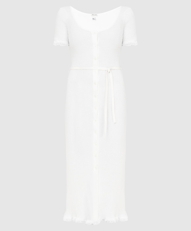 Miu Miu Сукня міді з мереживними вставками MF454310OQ
