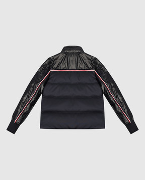 Moncler ENFANT Дитячий синій пуховик Michael 1A00017595ZJ810