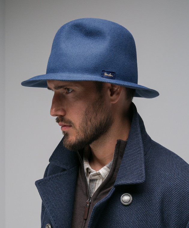 Borsalino Blue Claudio Traveler hat 390330 buy with