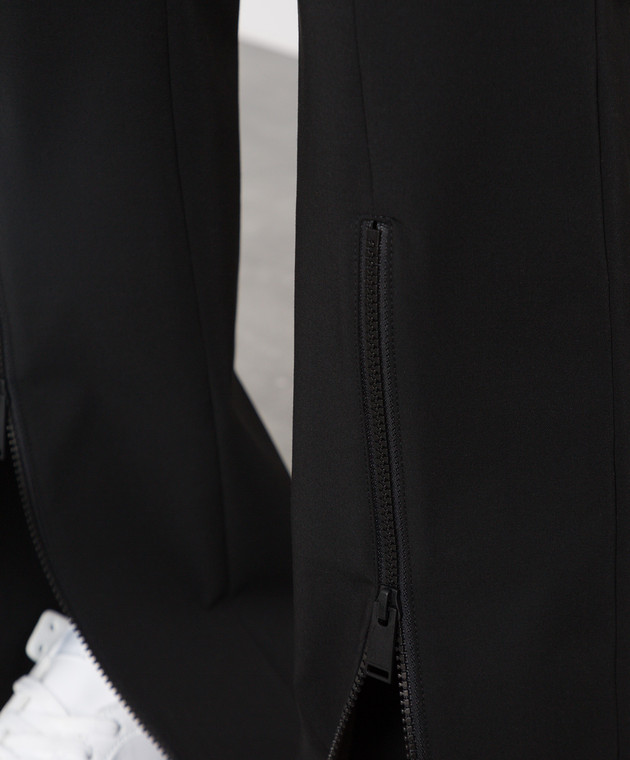 Heron Preston Чорні штани з блискавками HWCA028S22FAB001 зображення 5