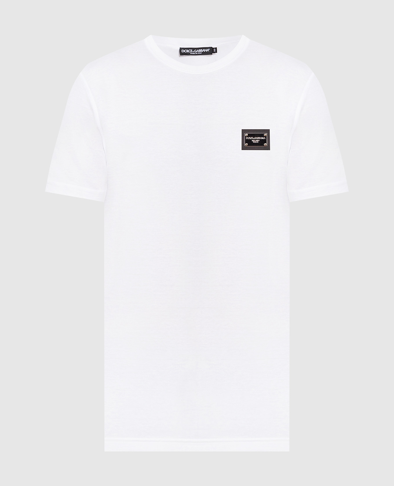 White t-shirt with logo
