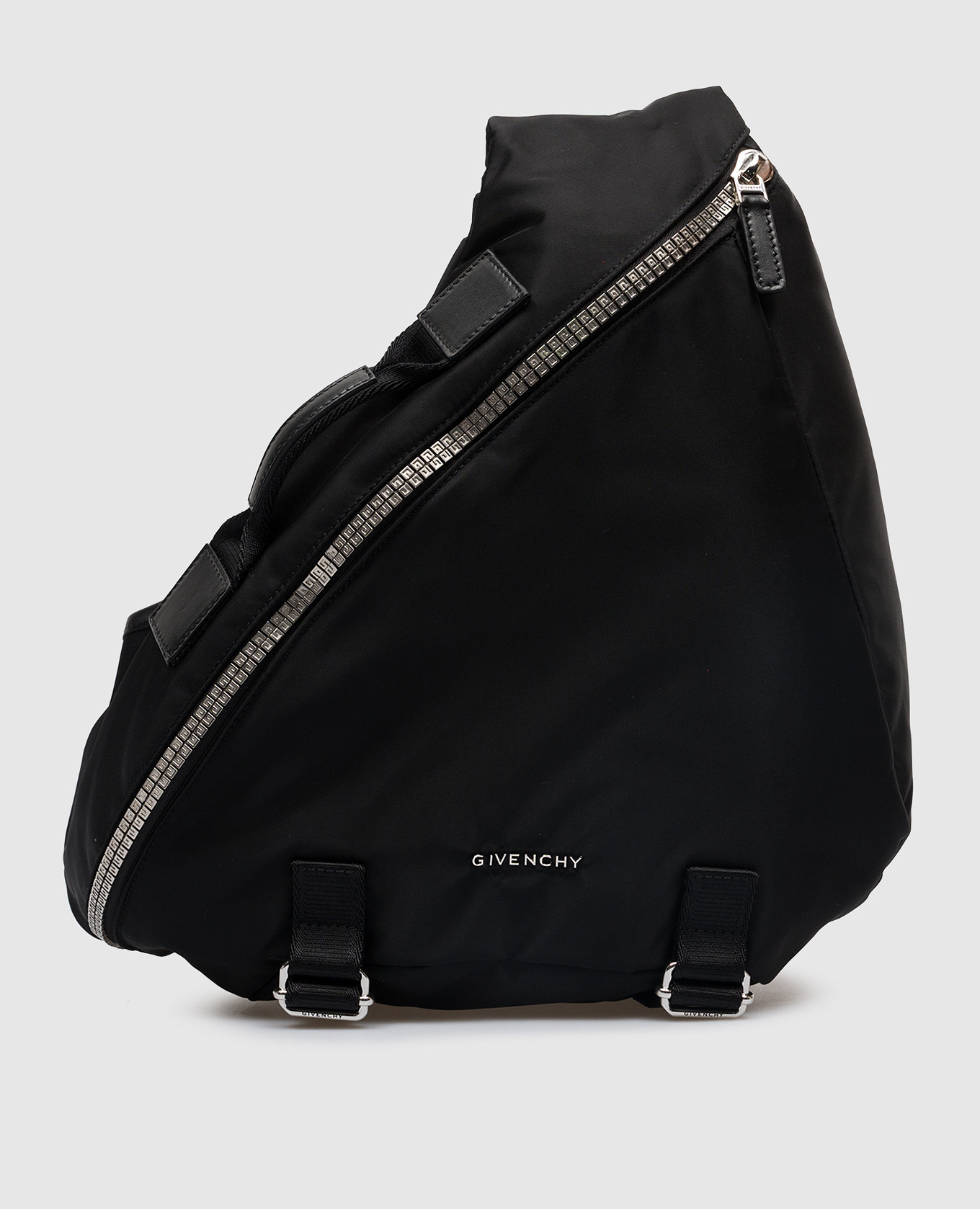 Черная сумка через плечо Triangle с логотипом