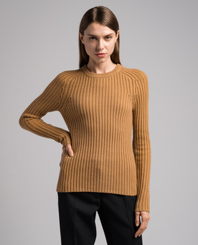 Michael Kors Коричневий джемпер з кашеміру DKA8240003251