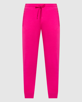 Versace Jeans Couture Розовые джогера с логотипом 74HAAT03CF01O