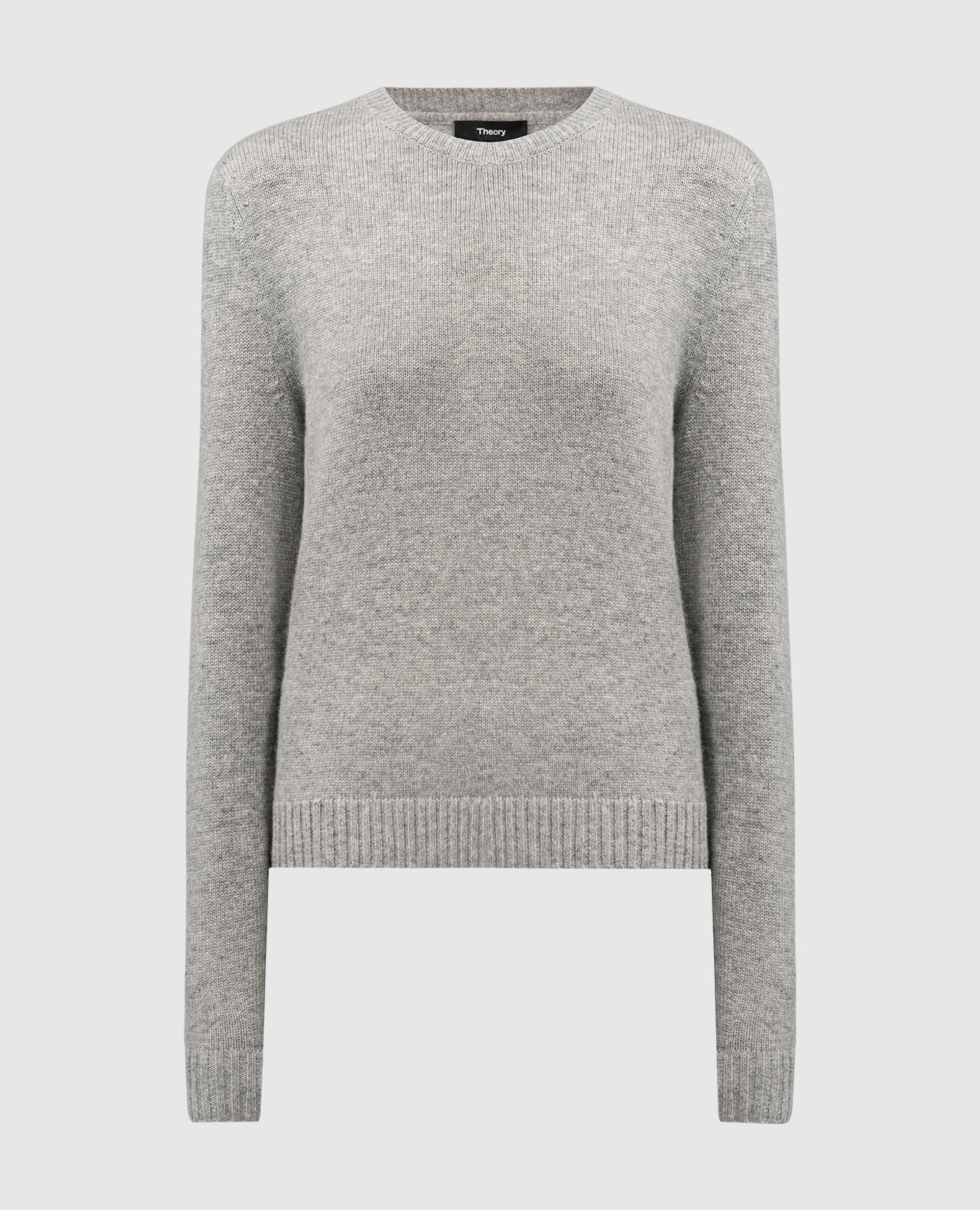 

Серый джемпер с шерстью и шелком, Джемпера