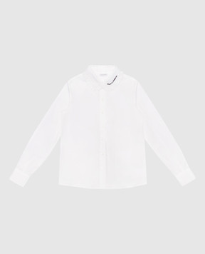 Dolce&Gabbana Дитяча біла сорочка з логотипом L55S83G7JJ2