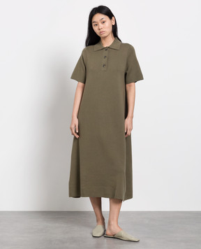 Allude Сукня-поло кольору хакі 22262024
