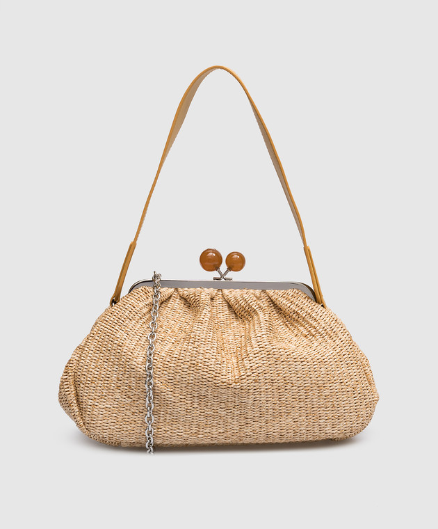 Fortuna Woven Natural Screwpine Leaf Ladies Shoulder Bag-Design 3-Orga –  teakpark