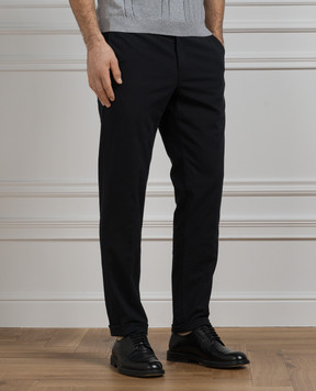 Loro Piana Черные штаны FAE8346