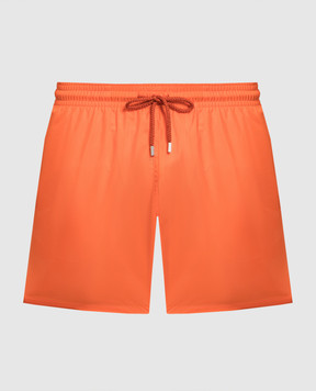 Vilebrequin Оранжевые шорты для плавания Mahina MAHH0I00