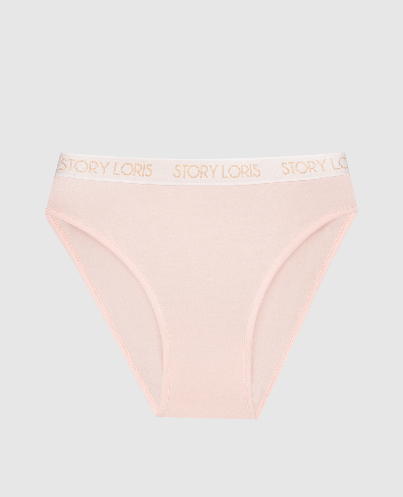 Baby pink panties with logo