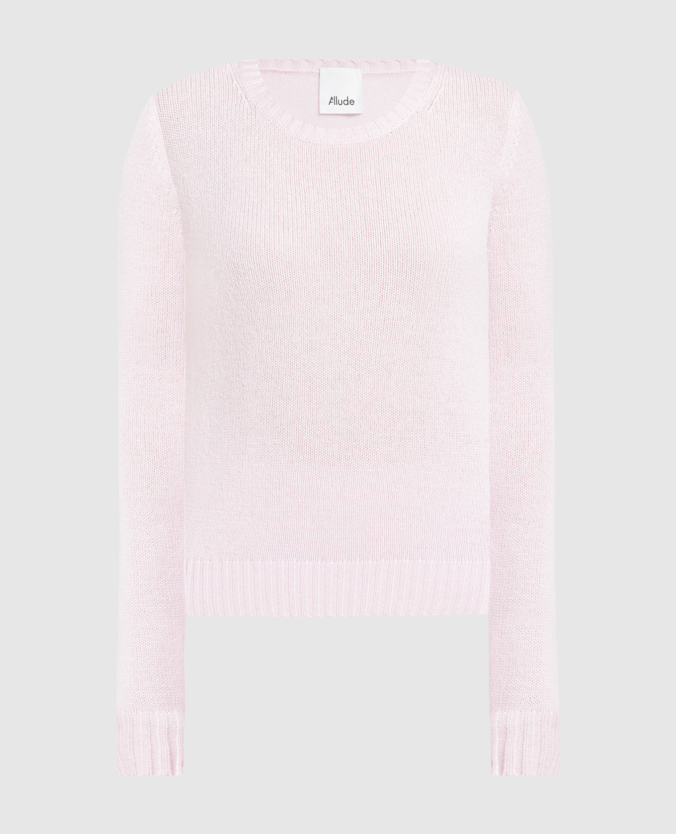 Pink cashmere jumper