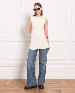 Jil Sander Бежевий топ J03NC0115J15382