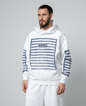 Dolce&Gabbana Белые худи с логотипом G9AJATG7K4T