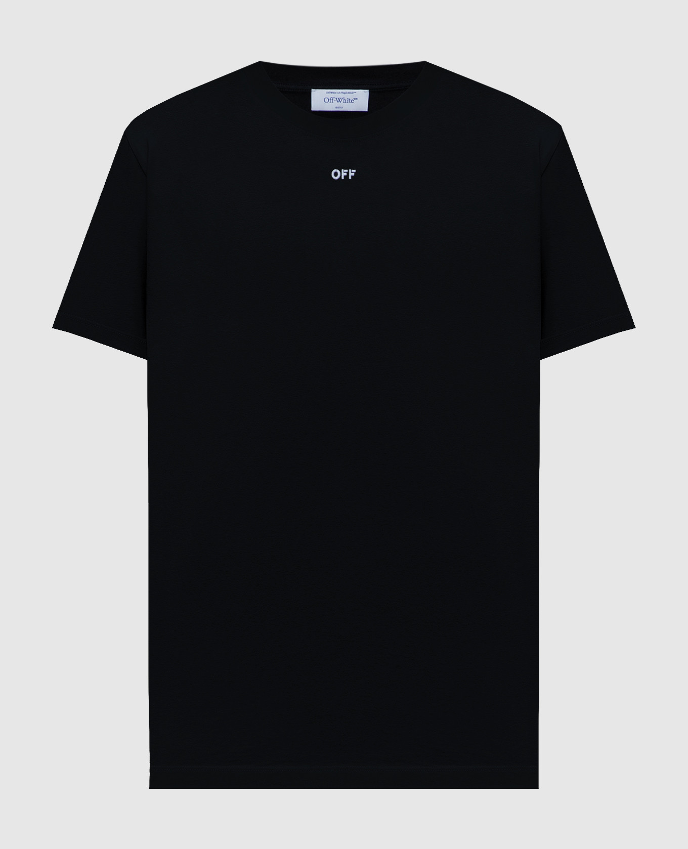 Черная футболка с вышивкой Arrow