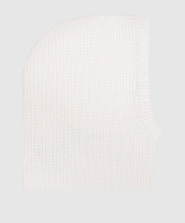 Herno White wool balaclava with logo BER00021D70048 image 3