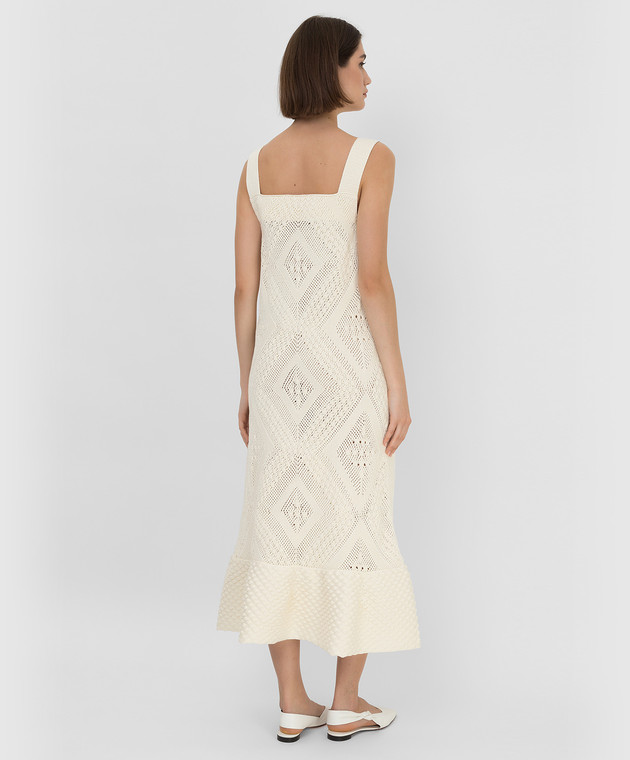 Jil Sander Платье миди в узор JSPU751056WUY25008 изображение 4