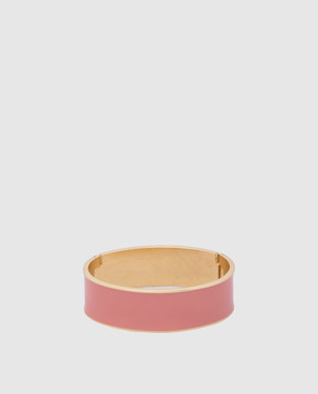 Francesca Bianchi Design Рожевий браслет з покриттям 24-каратним золотом 11A