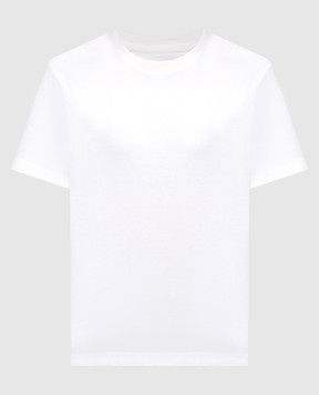 Bottega Veneta Біла футболка прямого крою 744780VF1U0