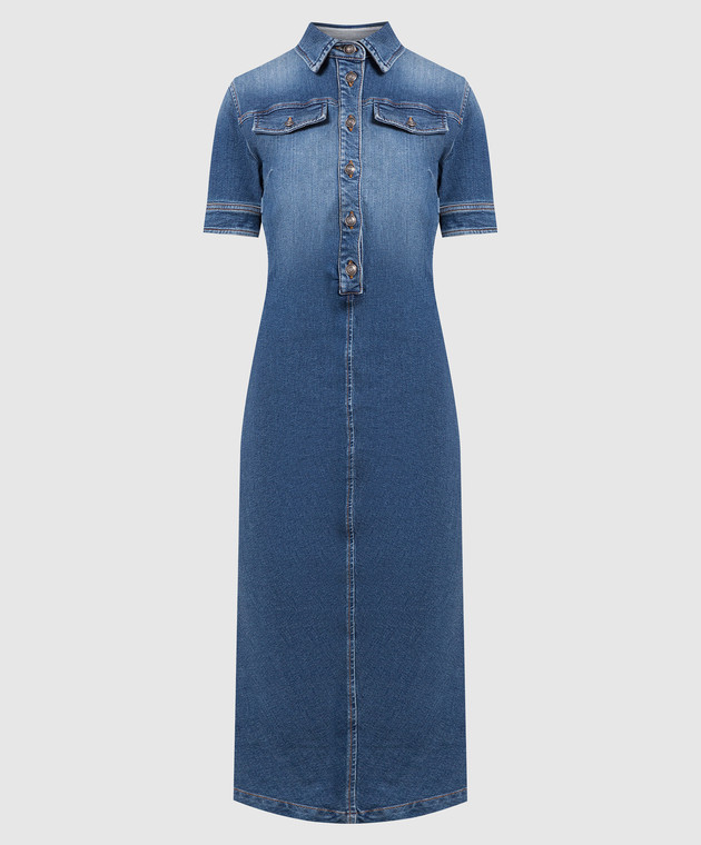 Warehouse western outlet midi denim dress