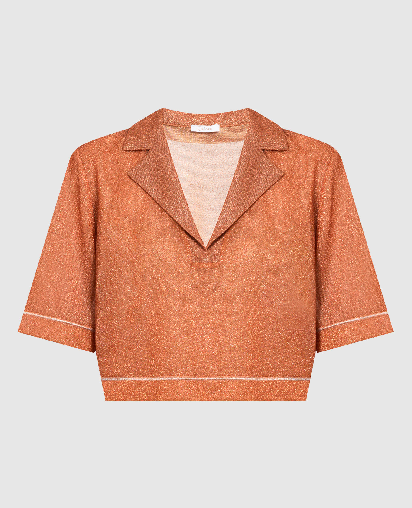 Оранжевая блуза HS22 Lumiere