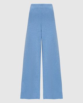 Ballantyne Голубые широкие брюки из шерсти B1T0607W114