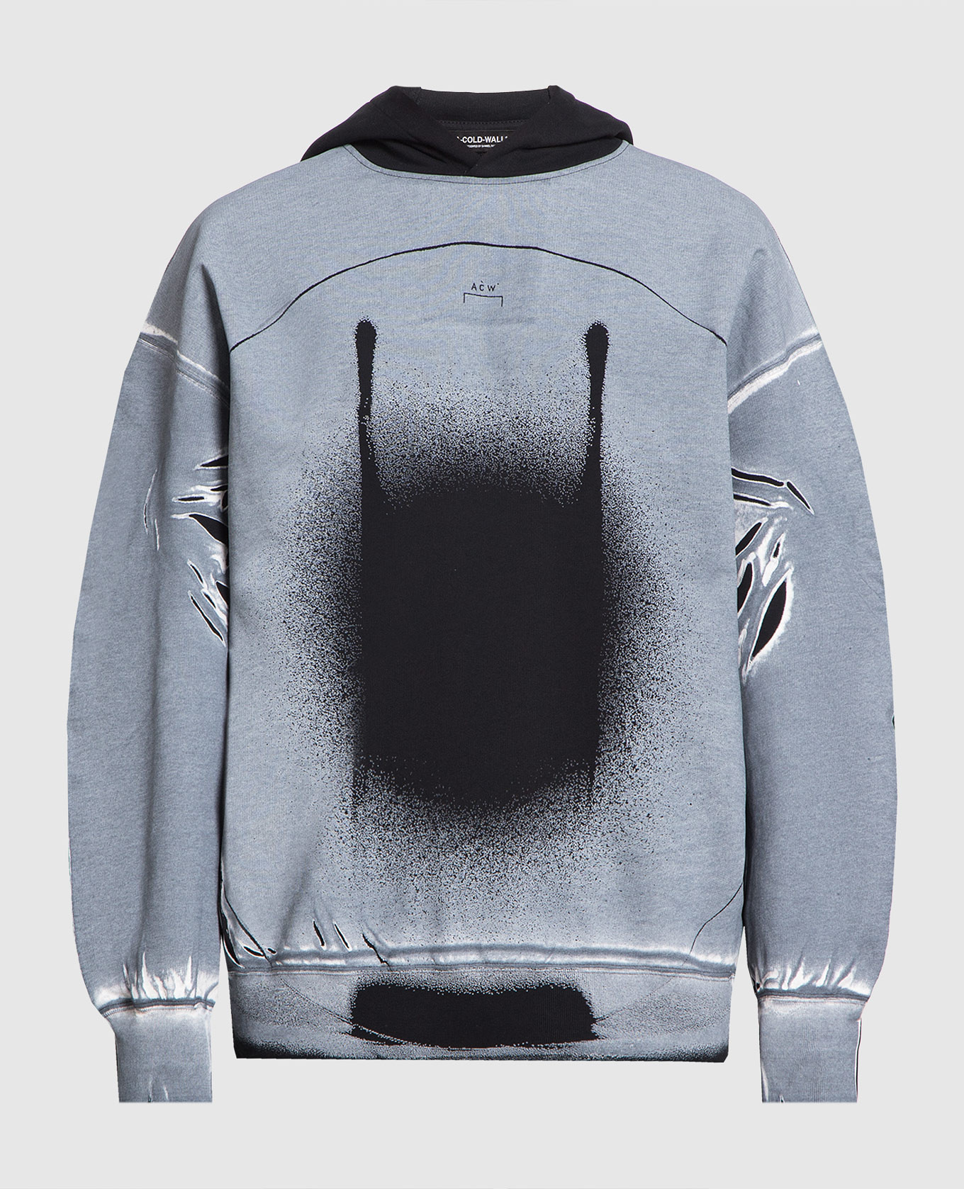 A cold wall shop inside out hoodie