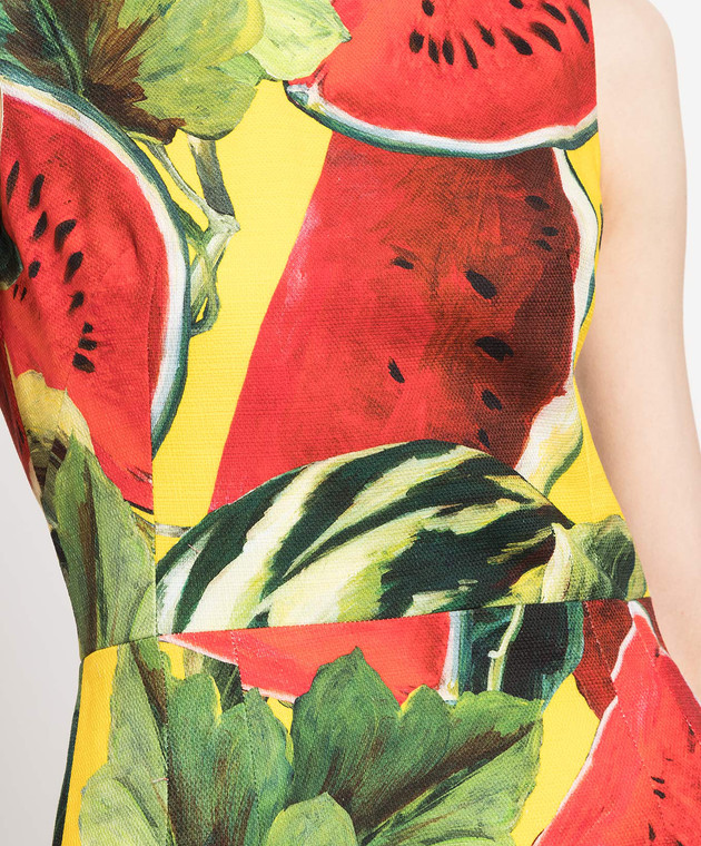 Dolce&Gabbana Dress in a print F6UL7TFSFD5 image 5