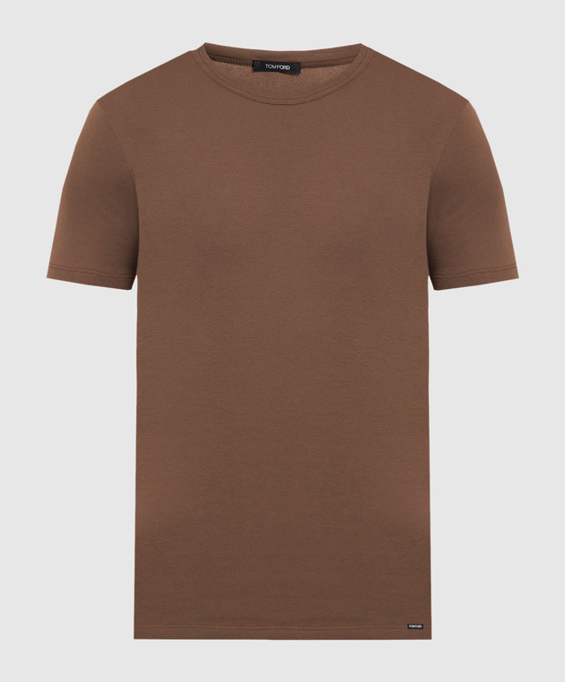 Tom Ford - Коричневая футболка T4M081040 купить в Symbol