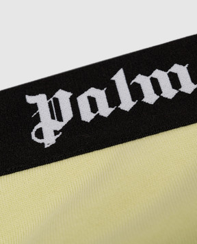 Palm Angels Детская зеленая юбка PGCK002S23FLE001