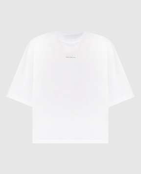 Materiel Біла футболка з логотипом MRE24DIN007TSWT