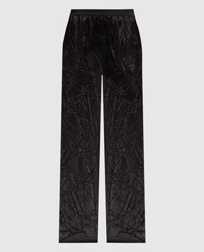 Balenciaga Черные брюки с логотипом 675482TLO28