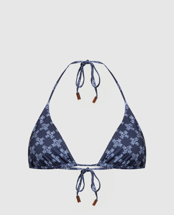 Blue bra from VBQ MONOGRAM swimsuit