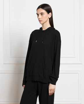Woolrich Черные худи с логотипом CFWWKN0246FRUF0603