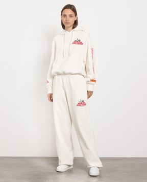 Heron Preston Белые спортивные штаны HWCH006S23JER001