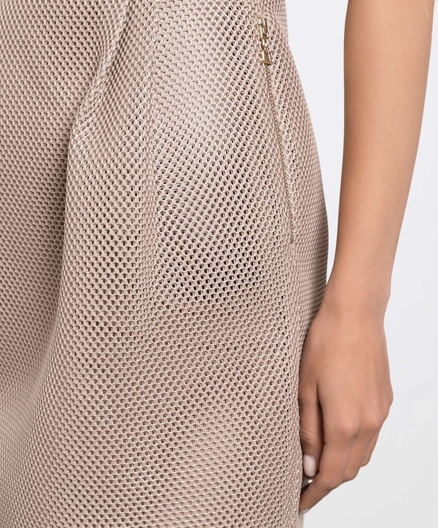 Max Mara Beige dress case with perforation BARBIAN image 5
