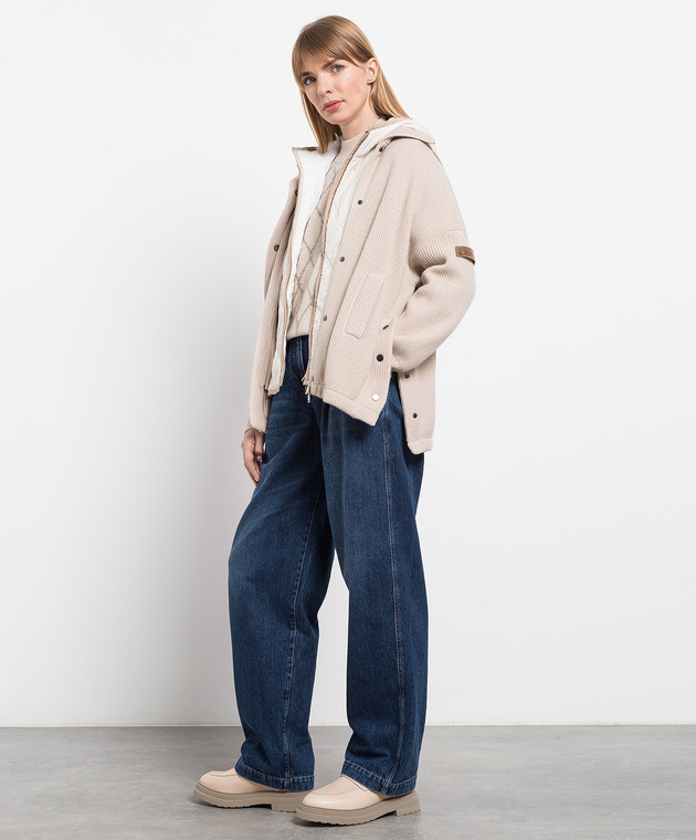 Brunello Cucinelli Комплект кардиган и жилет M12778516 изображение 2