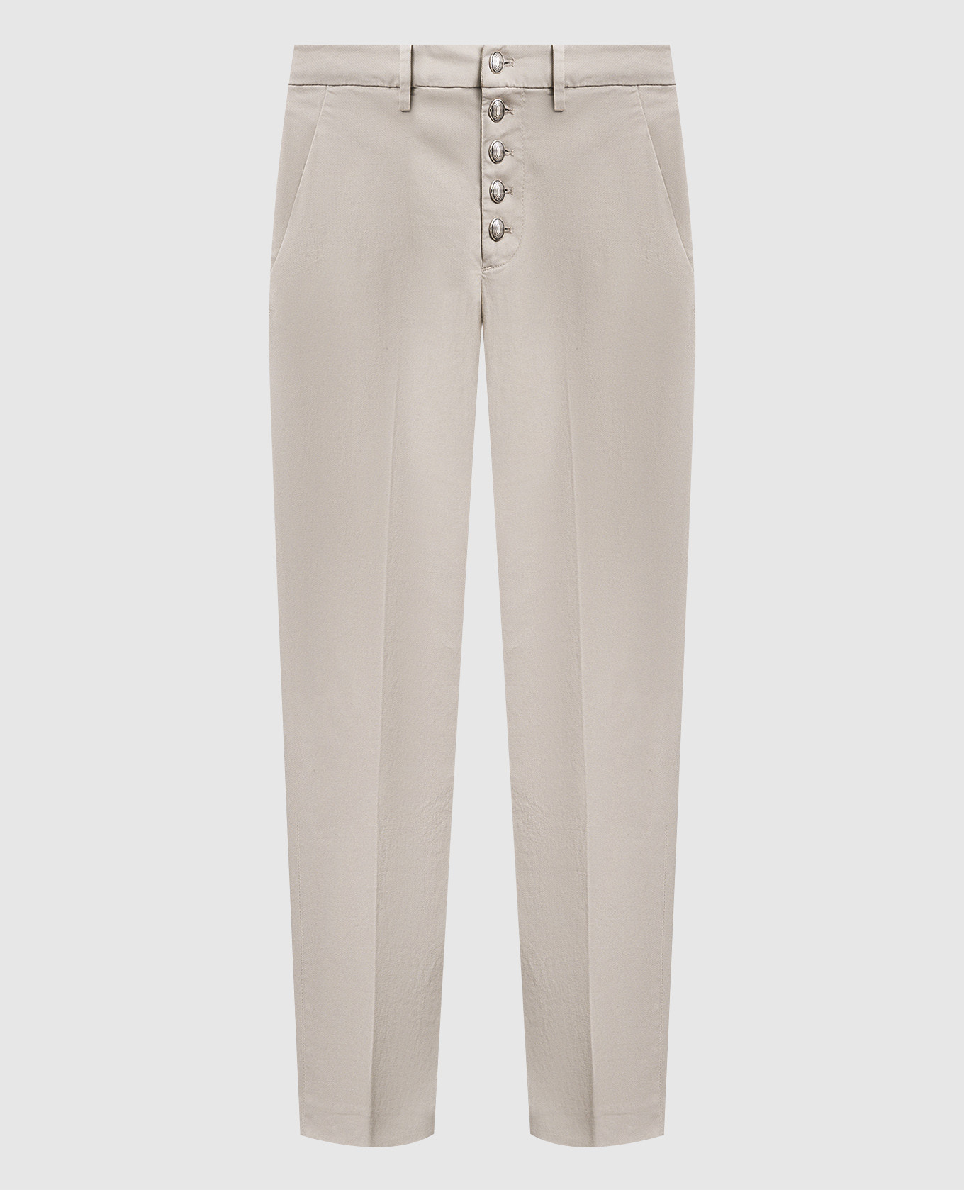 Light gray trousers