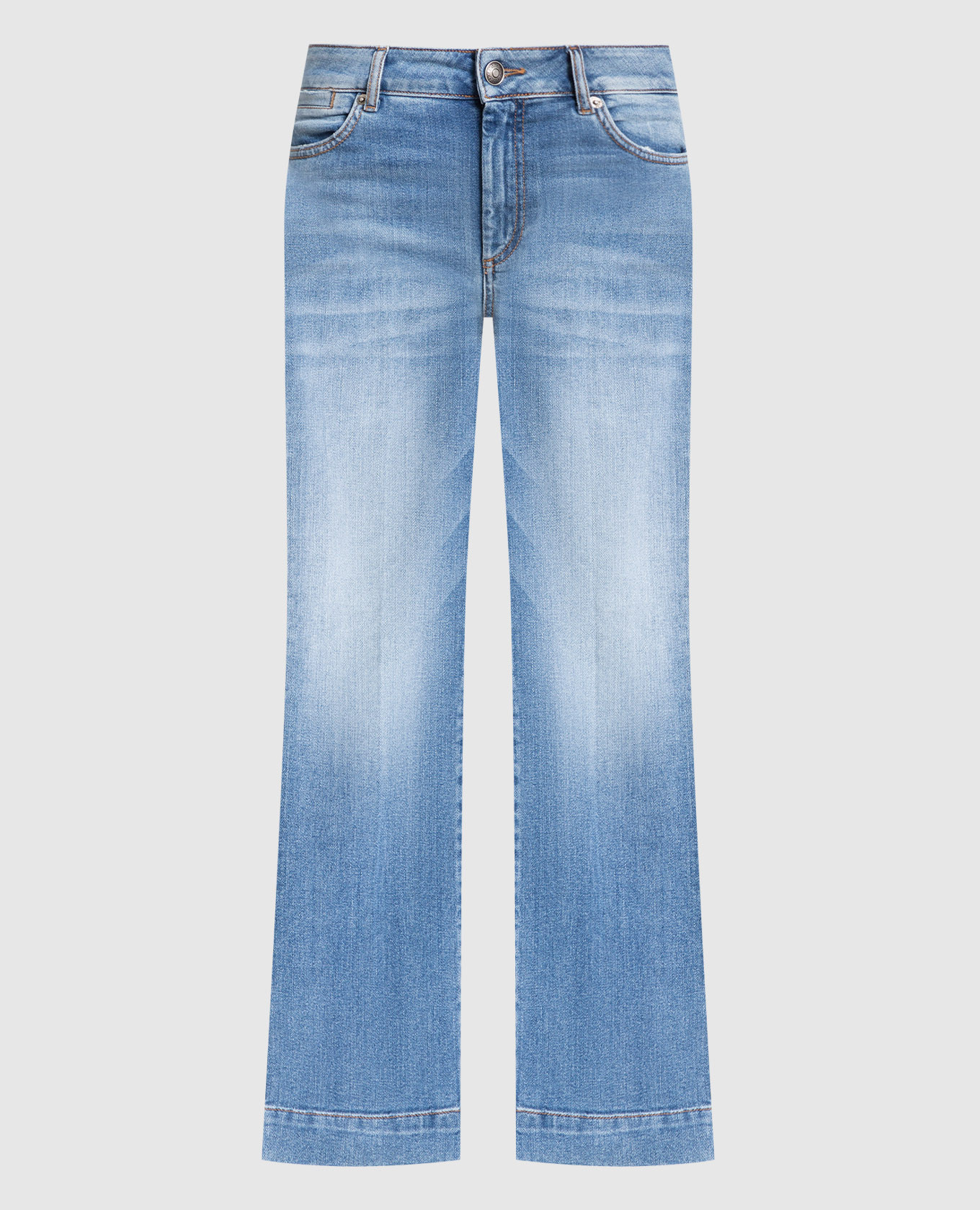 MESSICO blue jeans with a distressed effect