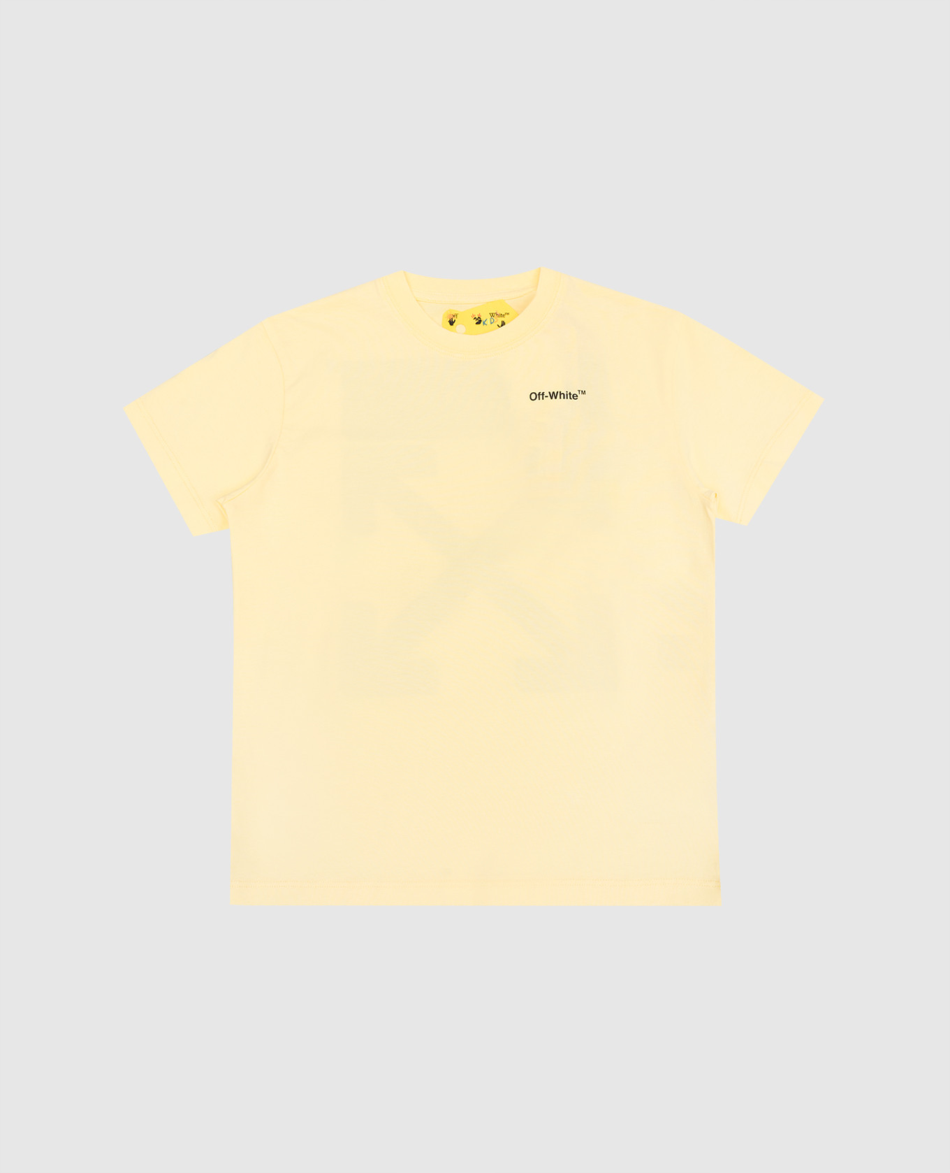 

Детская желтая футболка с принтом логотипа, Желтый, Футболки