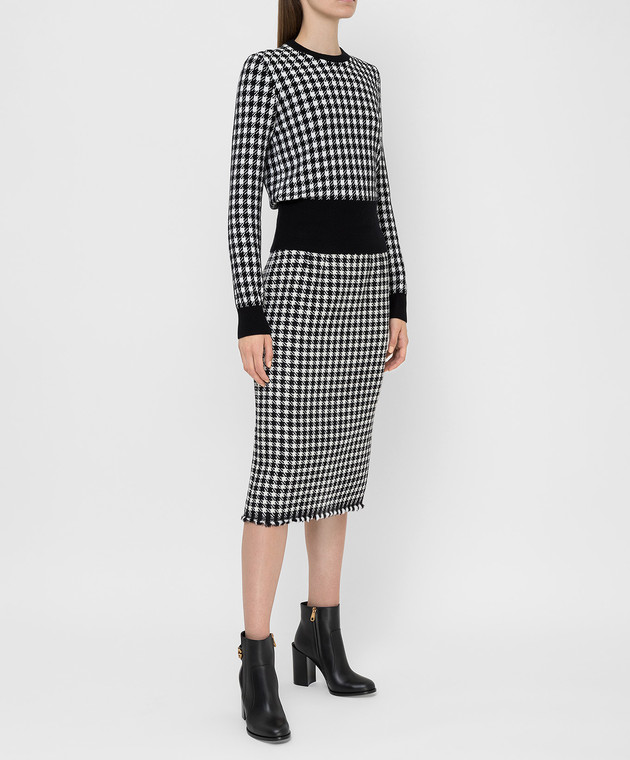 Dolce&Gabbana Юбка из шерсти F4BRHTFQ2HN изображение 2