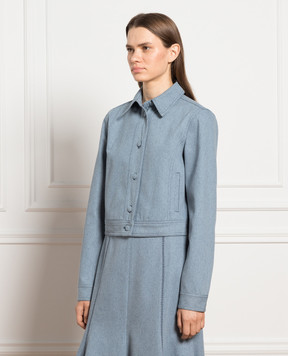 Gabriela Hearst Блакитна джинсова куртка Thereza 4235011T112