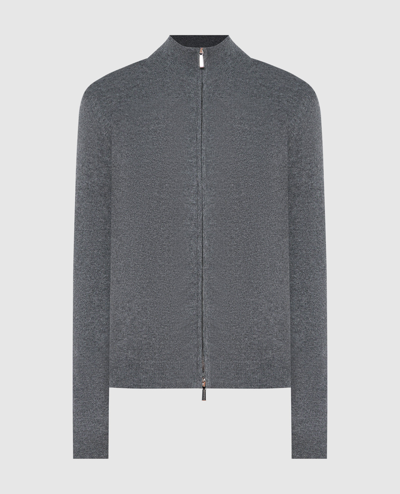 Urbino-WSK gray cashmere cardigan