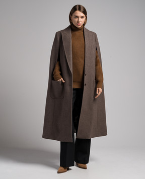 Michael Kors Коричневий светр з кашеміру DK027Y0015220