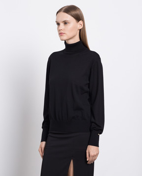 Herno Черный гольф из шерсти ML00006DR70132