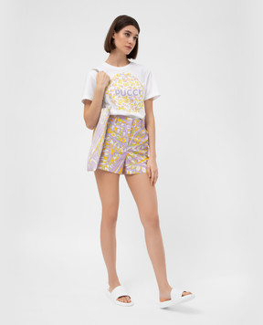 EMILIO PUCCI Шорты в принт Bandierine 2ERU262E778