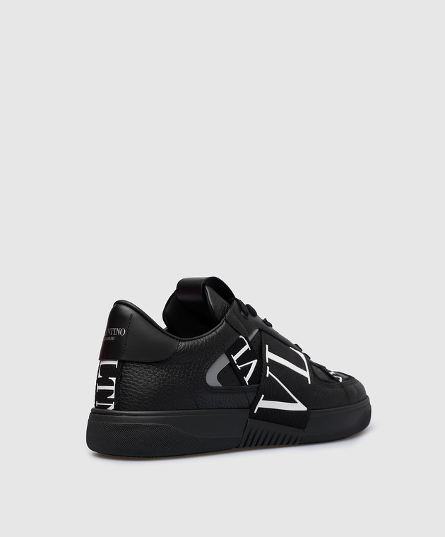 Valentino - Black leather sneakers VL7N buy at Symbol
