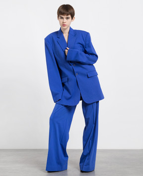 Vetements Сині штани вільного крою WA53PA400N